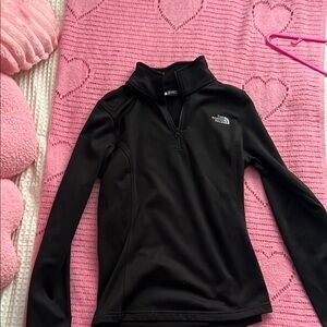 The North Face Black Quarter-Zip Pullover